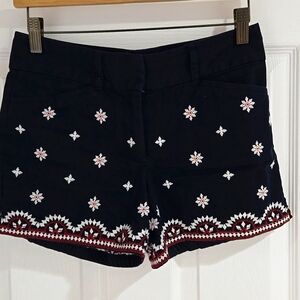 Loft Outlet Embroidered Shorts 00